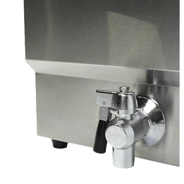 Elektro Tischfritteuse - 10 Liter - 340x560x380 mm - 5 kW