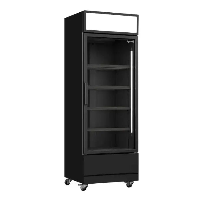 Getränkekühlschrank 1 Tür - 360 Liter - 610x610x1973 mm inkl. Räder