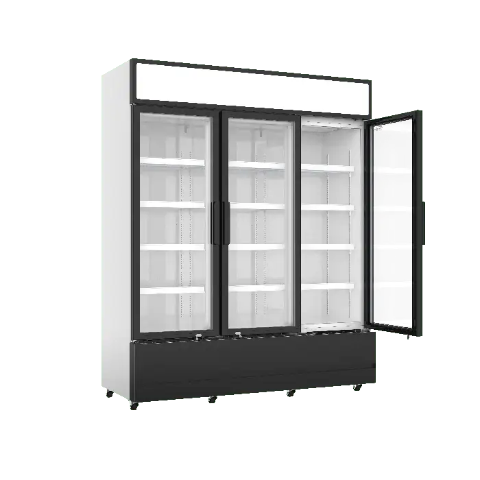 Getränkekühlschrank 3 Türen - 1065 Liter - 1600x610x1973 mm - inkl. Räder