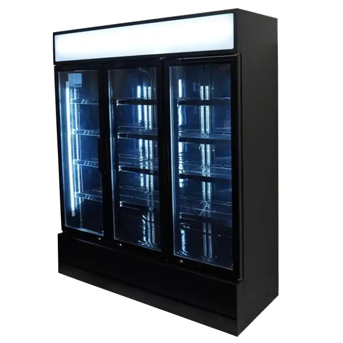 Getränkekühlschrank 3 Türen - 1065 Liter - 1600x610x1973 mm - inkl. Räder