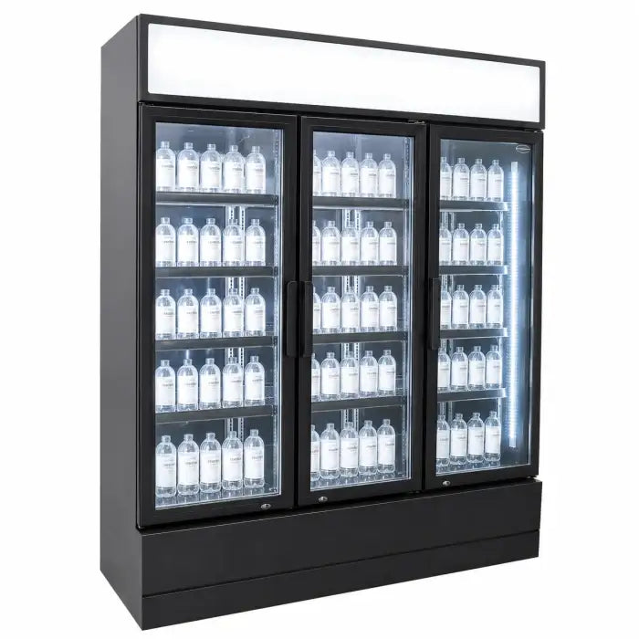 Getränkekühlschrank 3 Türen - 1065 Liter - 1600x610x1973 mm - inkl. Räder