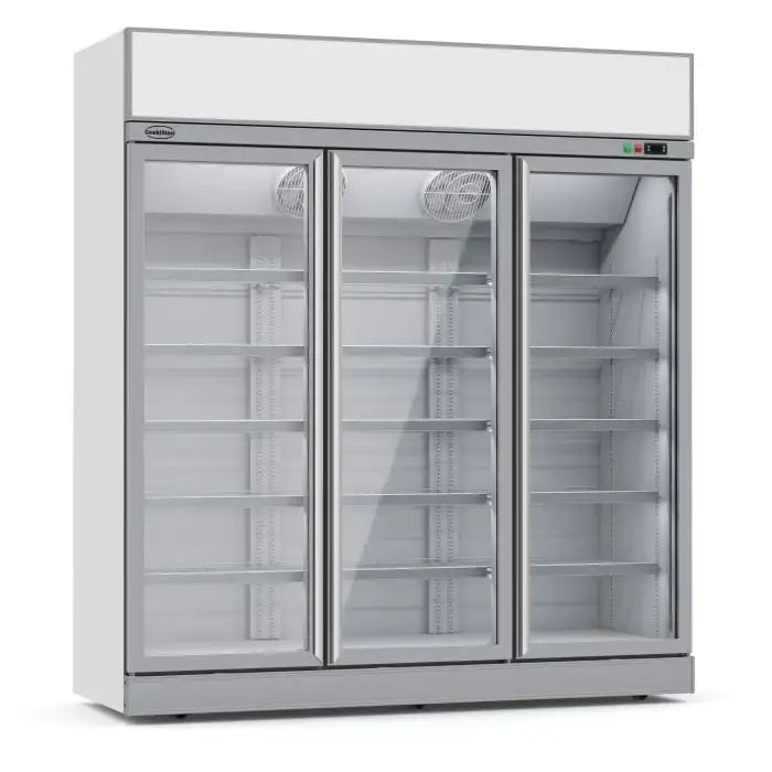 Kühlschrank mit 3 Glastüren - 1530 Liter - 1880x710x2092 mm