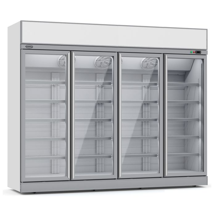 Kühlschrank mit 4 Glastüren - 2060 Liter - 2508x710x2092 mm