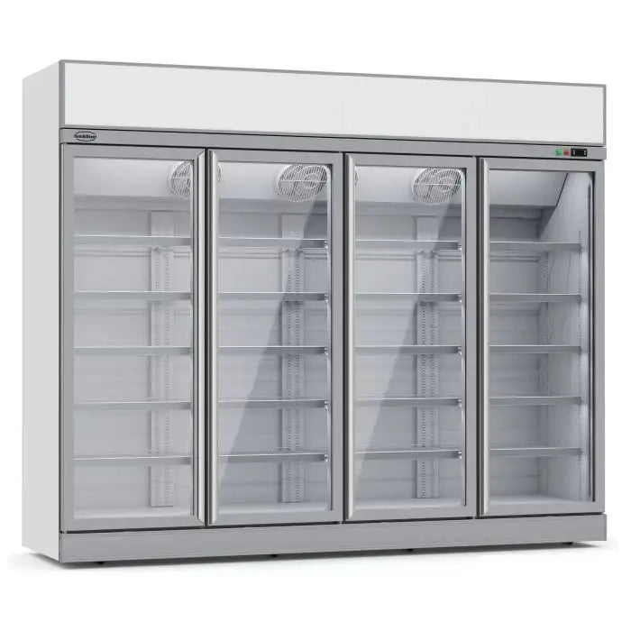 Kühlschrank mit 4 Glastüren - 2060 Liter - 2508x710x2092 mm