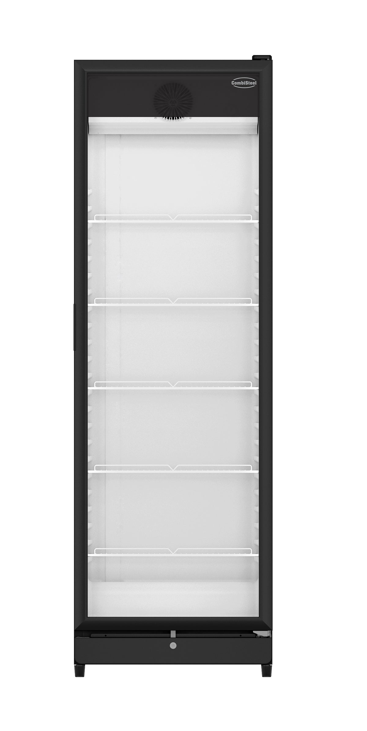 Kühlschrank 1 Glastür PIB-360R - 595x585x1864 mm - 0,32 kW - Gastro-Bedarf24 GmbH