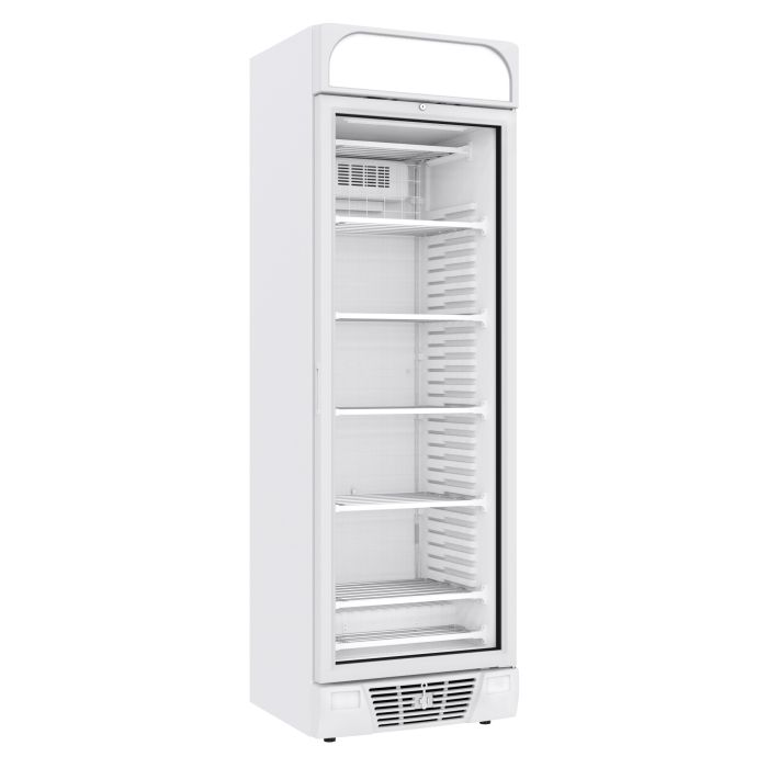 Tiefkühlschrank 1 Glastür - 382 Liter - 640x670x2056 mm