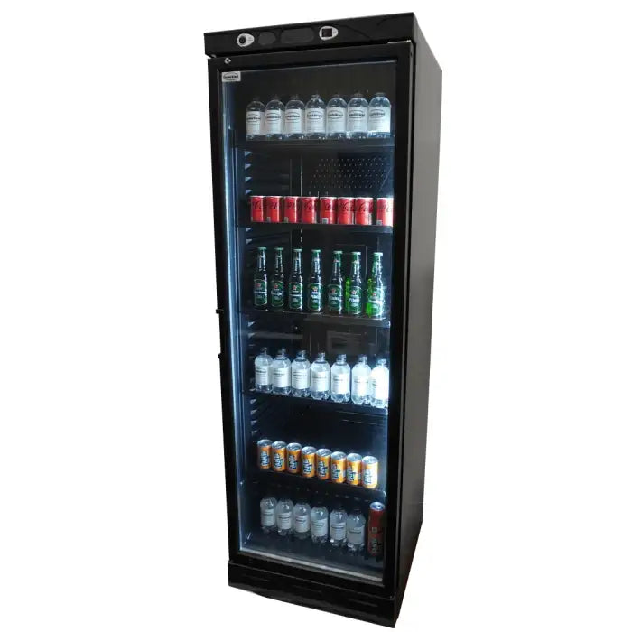 Getränkekühlschrank 1 Glastür - 382 Liter - 595x620x1863 mm