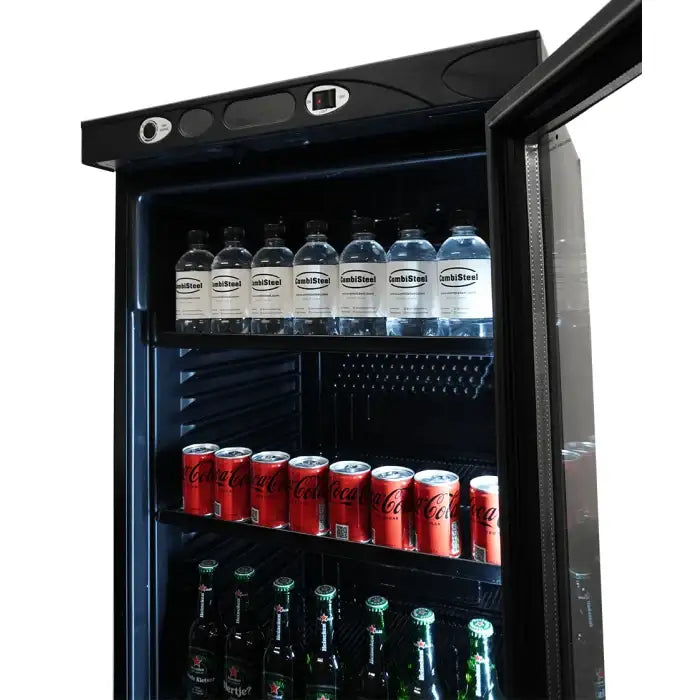 Getränkekühlschrank 1 Glastür - 382 Liter - 595x620x1863 mm