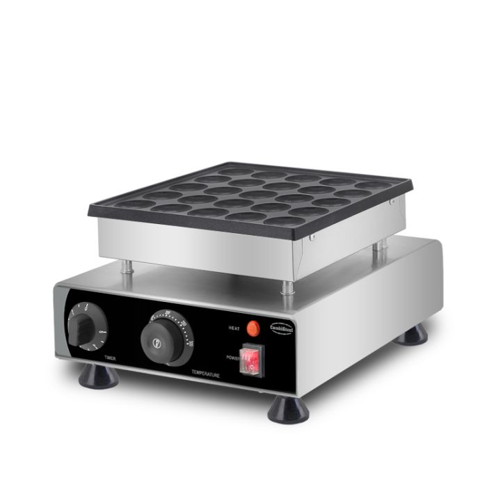 Poffertjes Waffeleisen - 1 Platte - 0,9 kW - 300x330x190 mm