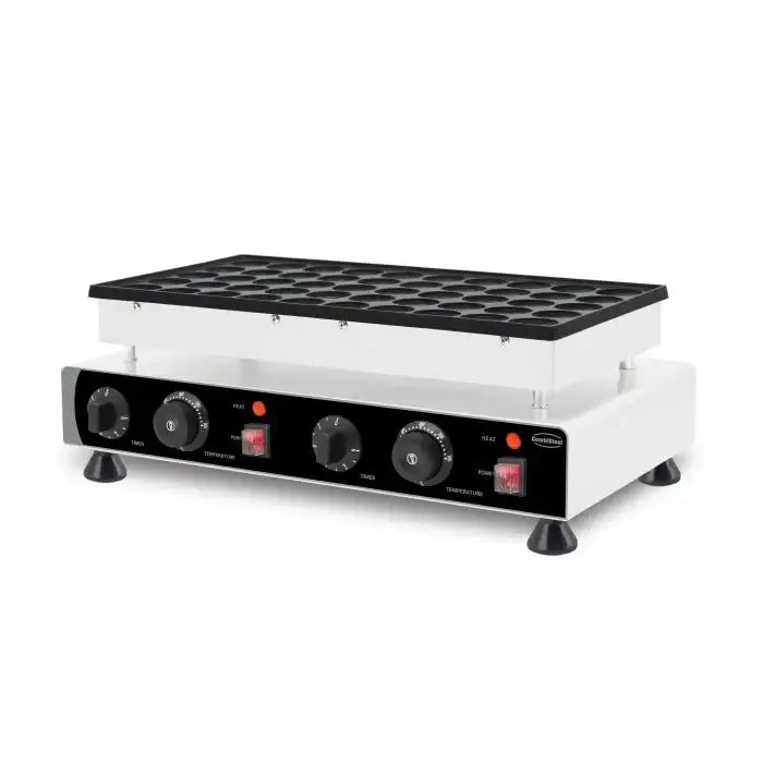 Poffertjes Waffeleisen - 1 Platte - 1,8 kW - 540x335x200 mm