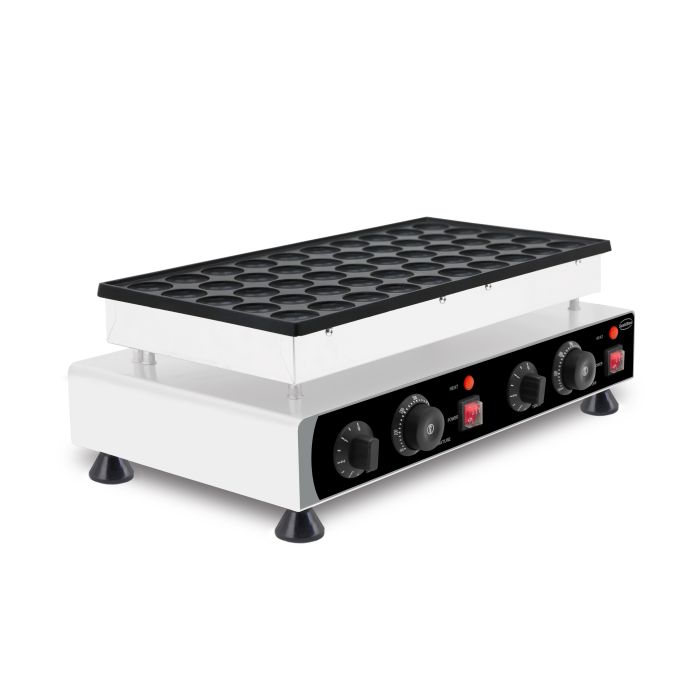 Poffertjes Waffeleisen - 1 Platte - 1,8 kW - 540x335x200 mm