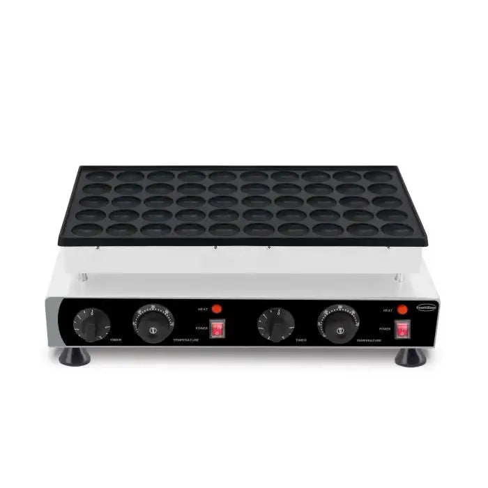 Poffertjes Waffeleisen - 1 Platte - 1,8 kW - 540x335x200 mm