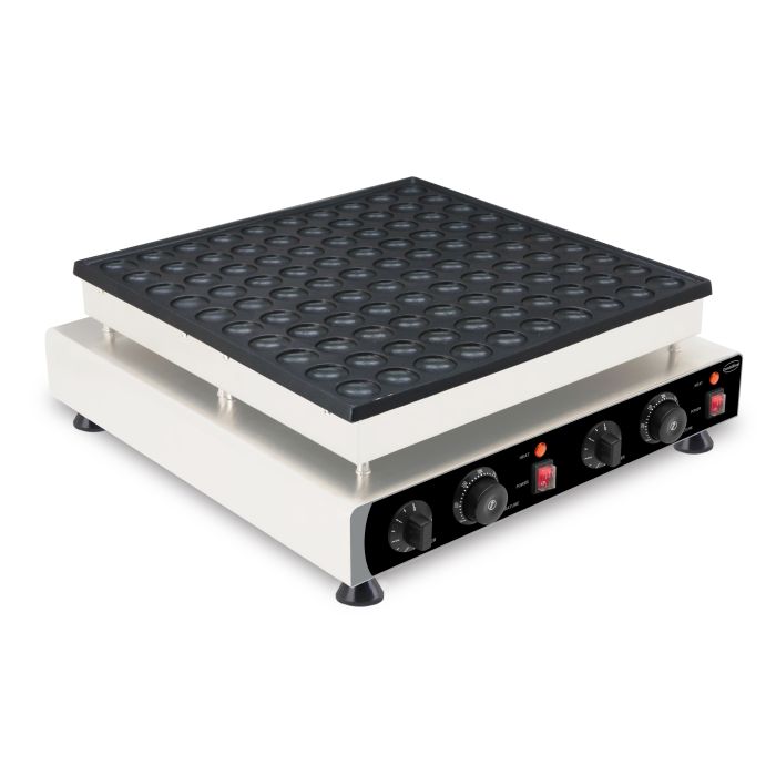 Poffertjes Waffeleisen - 1 Platte - 2,4 kW - 570x540x190 mm