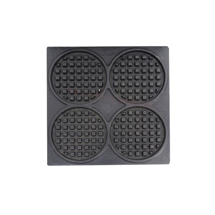 Waffeleisen - 4 Stück - Rund - 1,75 kW - 305x430x505 mm