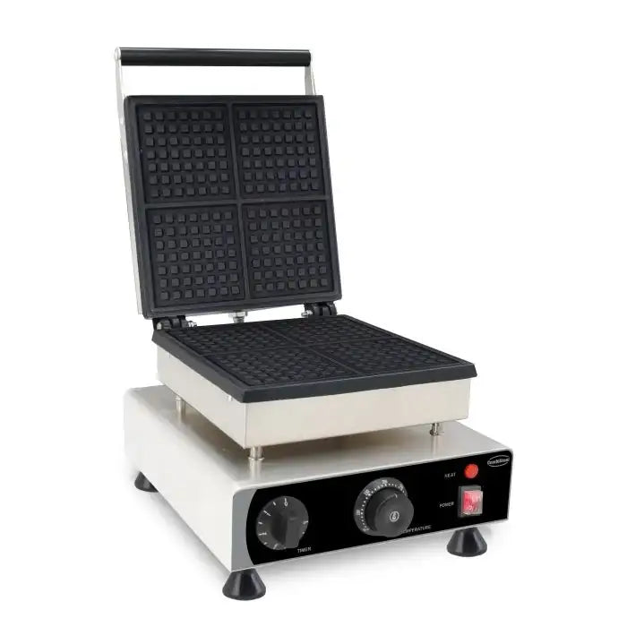 Waffeleisen - 4 Stück - Quadratisch - 1,75 kW - 305x430x505 mm