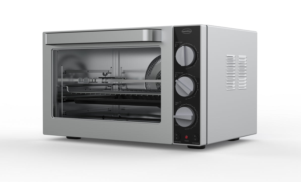 Elek. Konvektionsofen Mit Drehspießfunktion - 598x521x360 mm - 2.7 kW - Gastro-Bedarf24 GmbH