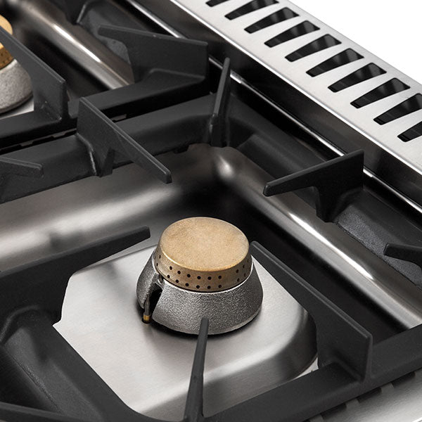 Gasherd mit Türen - 800x700x850/900 mm – 28 kW – 4 Kochstellen