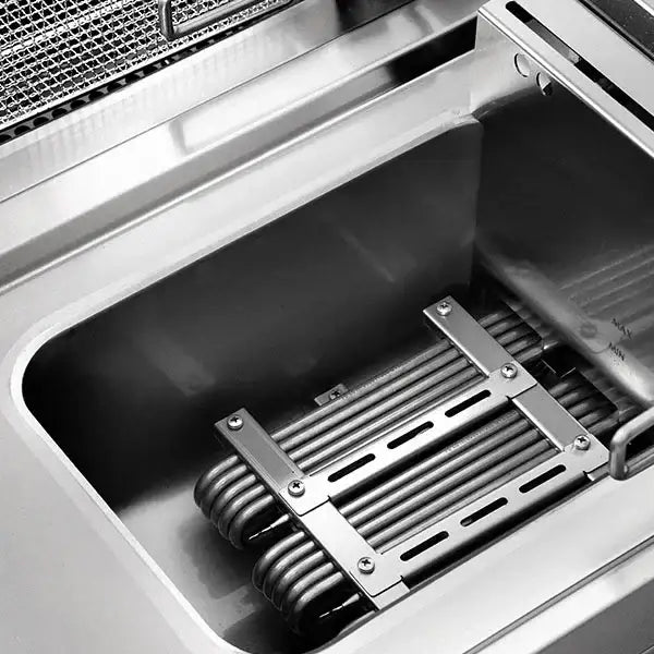 Elektrische Fritteuse 2x12L – 2x9kW (Hohe Leistung)