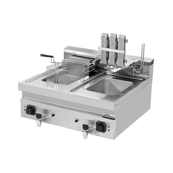 Elektrische Fritteuse 2x12L – 2x9kW (Hohe Leistung)