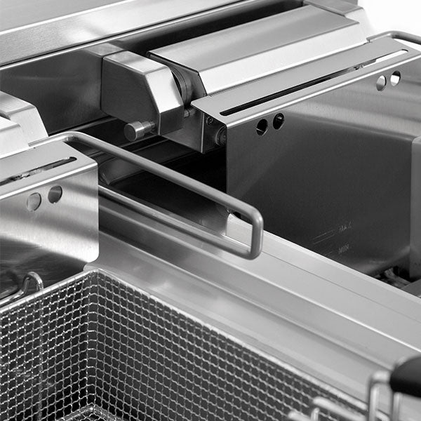 Elektrische Fritteuse 2x12L – 2x9kW (Hohe Leistung)