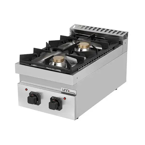 Gazlı ocak - 400x700x350 mm – 13 kW – 2 pişirme bölgesi