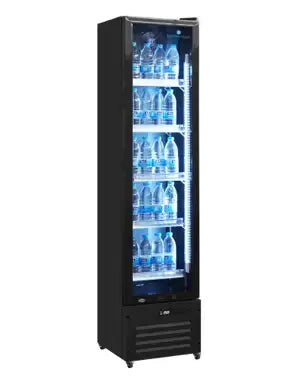 Eintüriger Display-Kühlschrank - Schlankes Modell 164L - UNS220M