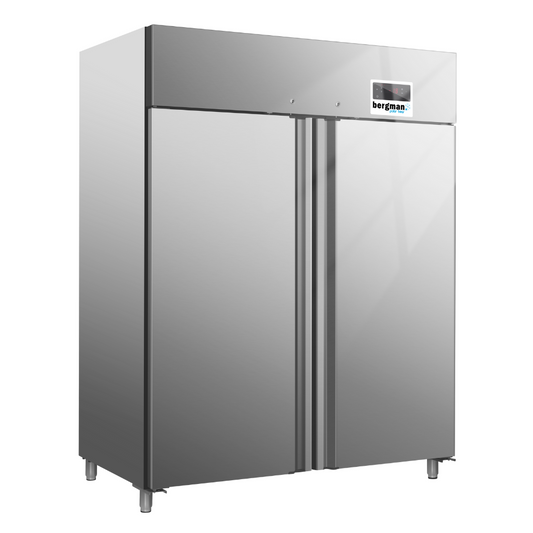 ECO Edelstahl Tiefkühlschrank mit zwei Türen - 1300 Liter