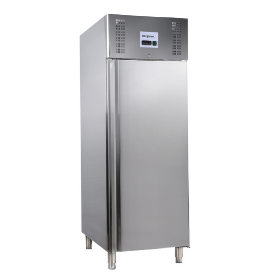 ECO Edelstahl Tiefkühlschrank mit einer Tür - 429 Liter