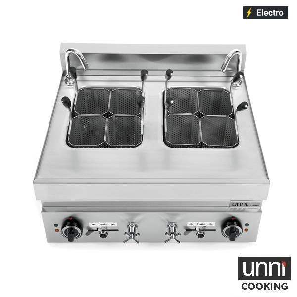 Elektrikli Makarna Pişirici - 700x650x300 mm - 2x7 kW