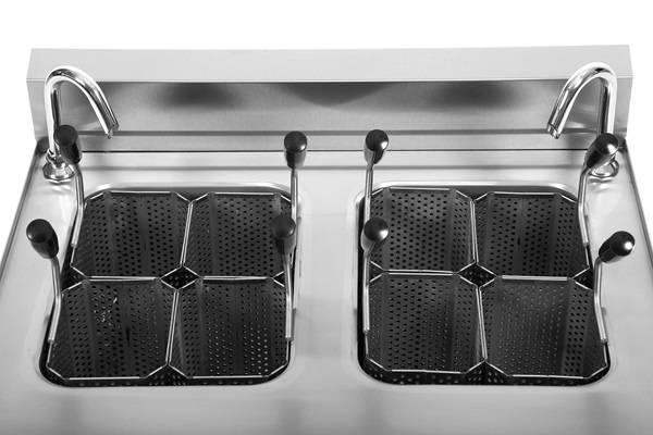 Elektro Nudelkocher - 700x650x300 mm - 2x7 kW