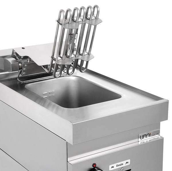 Elektro-Fritteuse 650 - 10 Liter - 400x650x320 mm - 7,5 kW