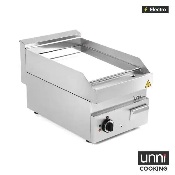 Elektro-Grillplatte - Chrom - 400x650x320 mm - 4,5 kW