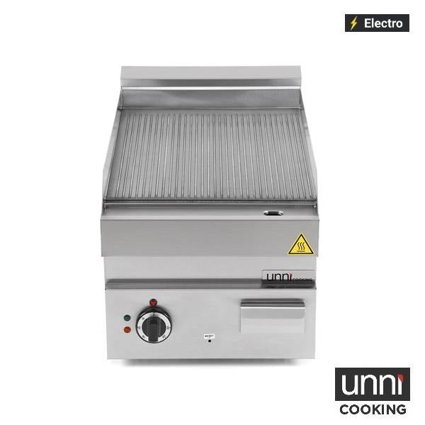 Elektro-Grillplatte 650 - Geriffelt -