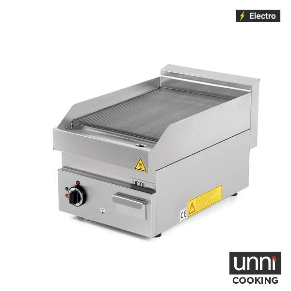 Elektro-Grillplatte 650 - Geriffelt -