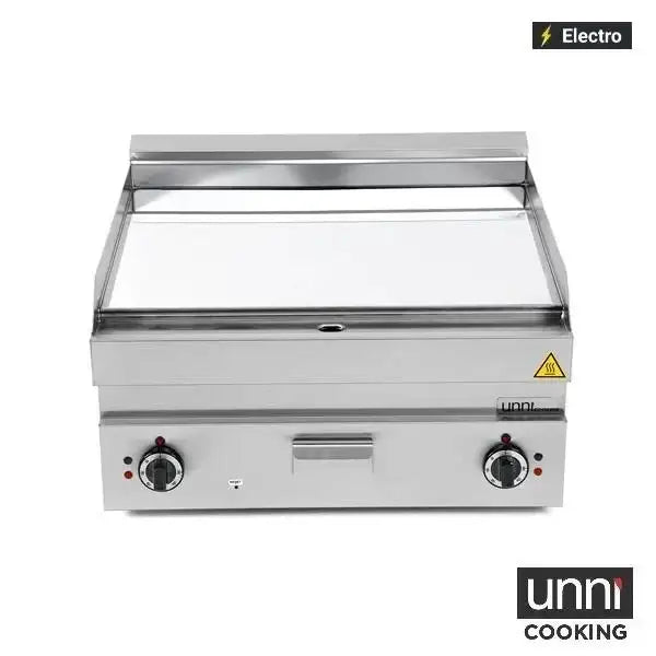 Electric Griddle - Chrome - 700x650x320 mm - 9 kW