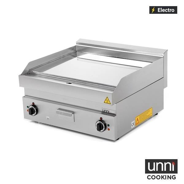 Elektro-Grillplatte 650 - Chrom - 9 kW