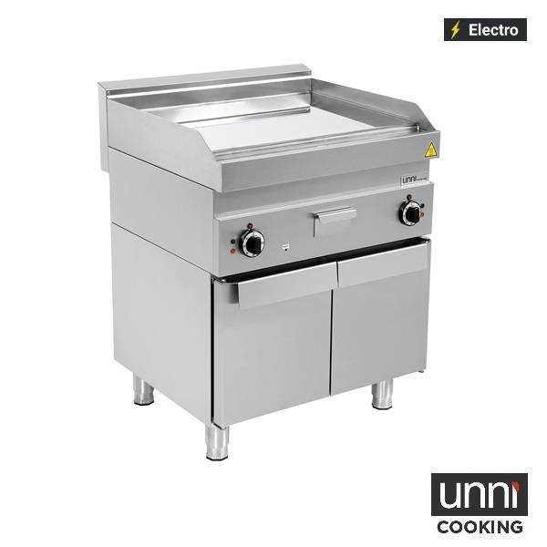 Elektro-Grillplatte 650 - Chrom - 9 kW