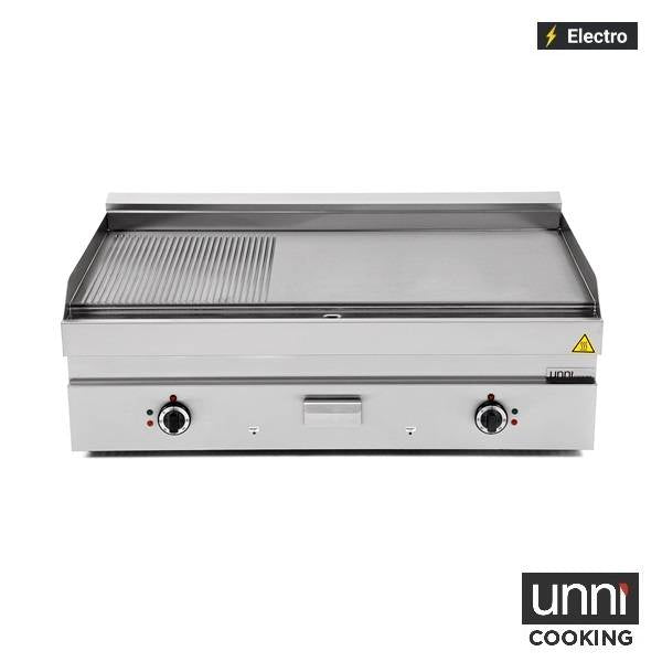 Elektro-Grillplatte 650 - Geriffelt 1/3 –