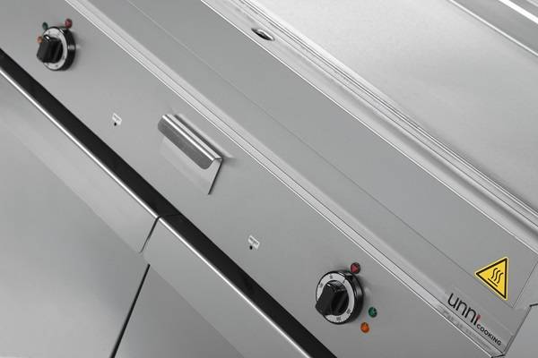 Elektro-Grillplatte 650 - Geriffelt 1/3 –