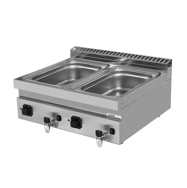 Bain Marie - 800x700x300 mm – Elektrisch - 2x1,5 kW