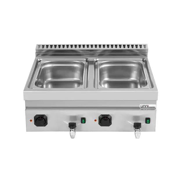 Bain Marie - 800x700x300 mm – Elektrisch - 2x1,5 kW