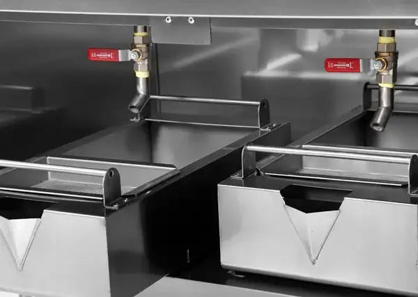 Elektrikli fritöz 2x16L – 2×14.2kW (yüksek güç)