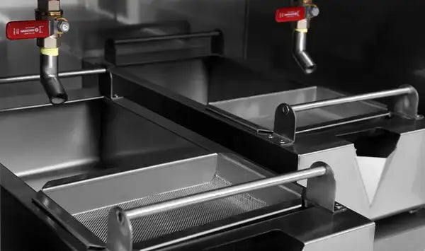 Elektrikli fritöz 2x16L – 2×14.2kW (yüksek güç)