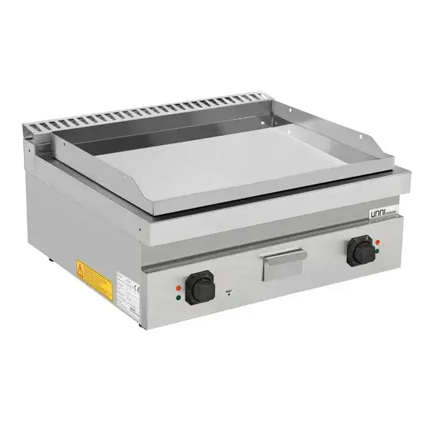Elektrische Grillplatte - 800x700x350 mm – Chrom - 9 kW