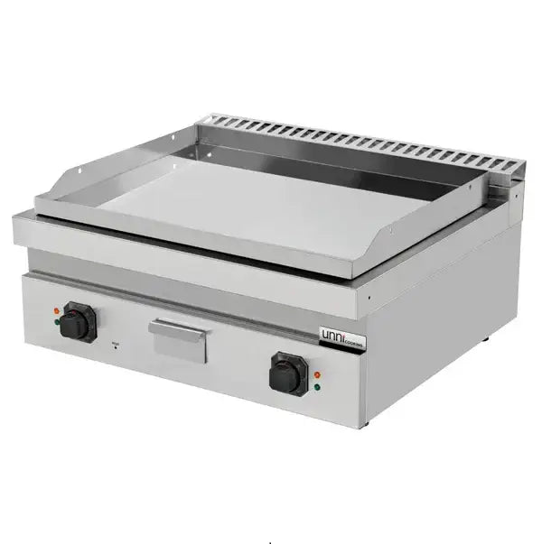 Elektrische Grillplatte - 800x700x350 mm – Chrom - 9 kW