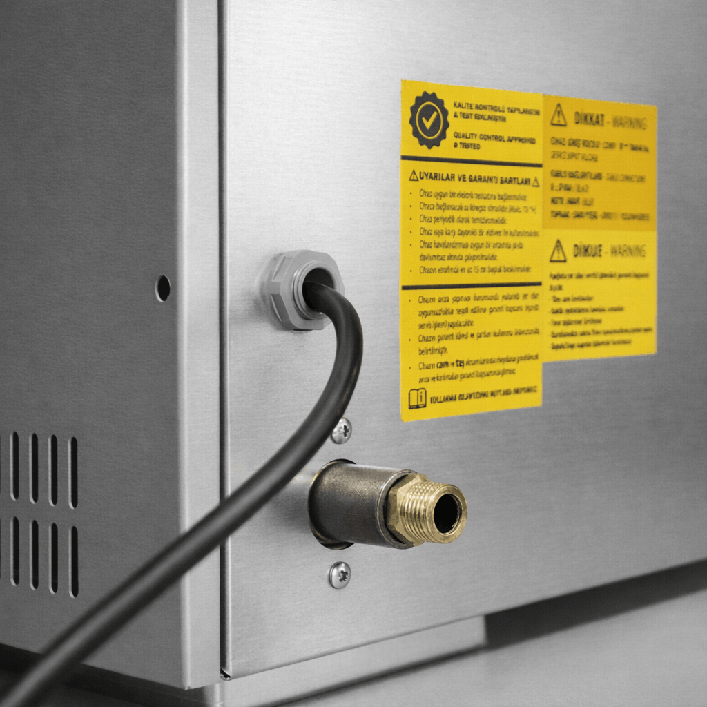 Gas Pizzaofen Analog - 6 + 6 x 30 cm