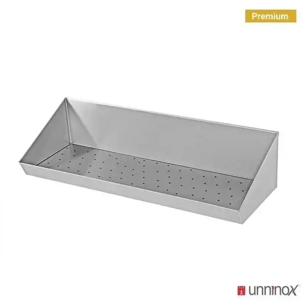 Edelstahl Pommes-Behälter 120x30xH20cm