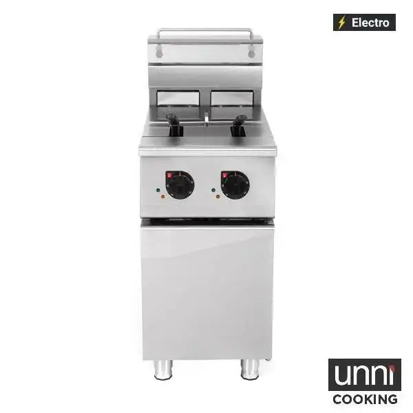 Electric Deep Fryer 2x12L Premium - 420x832x850 mm - 18 kW