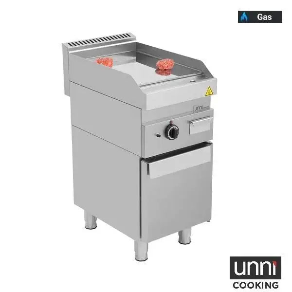 Gas Grill Plate – CHROME - 400x650x320 mm - 5.7 kW