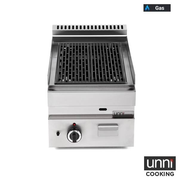 Gazlı Lavataşlı Izgara - 400x650x320 mm - 5,5 kW